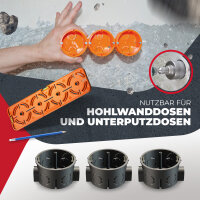 Bohrschablone Light 4-fach