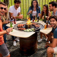 Grilltonnen Anstecktisch