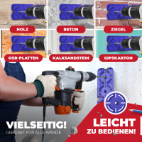 Bohrschablone 4-fach Light &Oslash;6mm